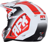 AFX Fx-17 Helmet - Force - Pearl White/Red - Xs 0110-5243