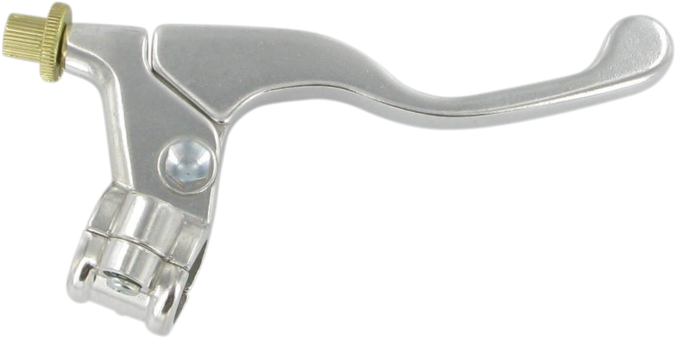 Parts Unlimited Lever Assembly - Right Hand - Shorty - Yamaha - Silver 43-4102r