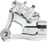 PERFORMANCE MACHINE (PM) Caliper - Rear - Chrome - 91-99 FXDB/C/L 1279-0052CH