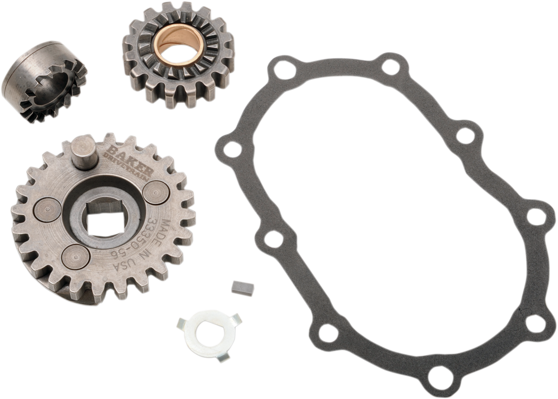 BAKER DRIVETRAIN Kicker Gear Set - Big Twin 4-Speed 140-64-A