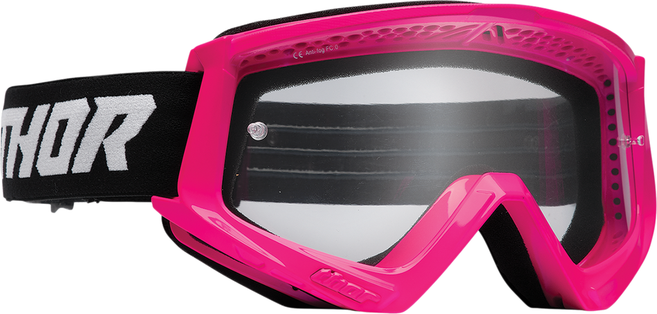Gafas de combate THOR para jóvenes - Racer - Flo Pink/Black 2601-3051 