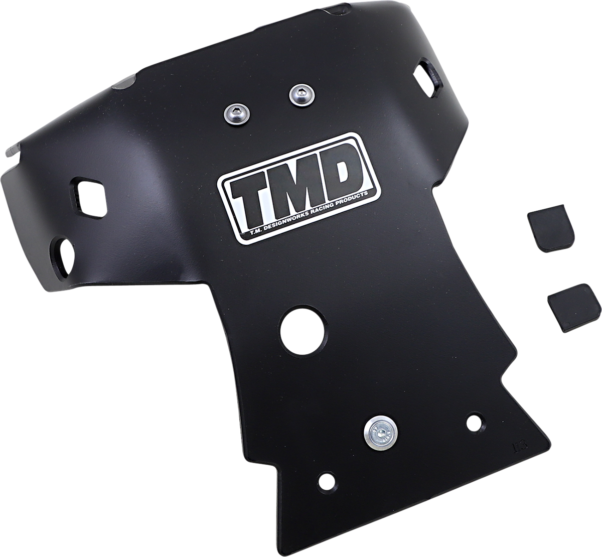 T.M. DESIGNWORKS Skid Plate - Black - CRF150R HOMC-150-BK