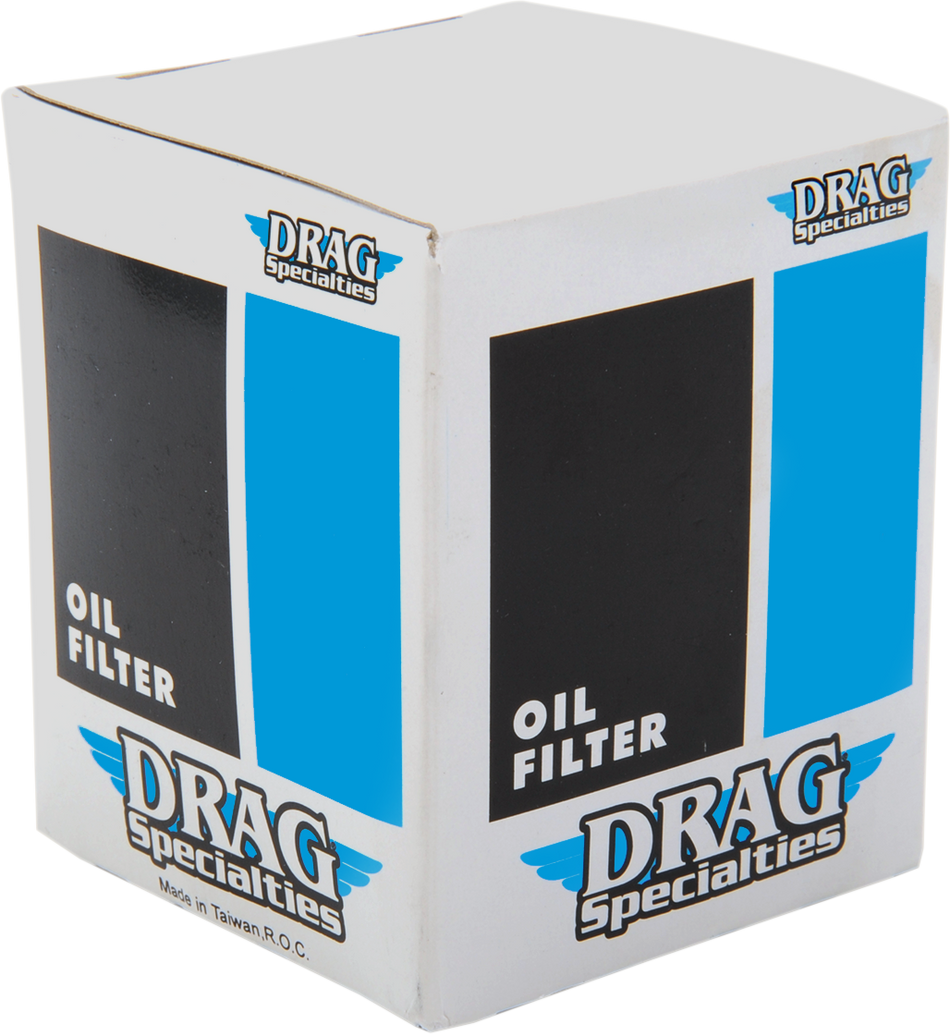 DRAG SPECIALTIES Filtro de aceite - Cromo - Indio T14-0025C 