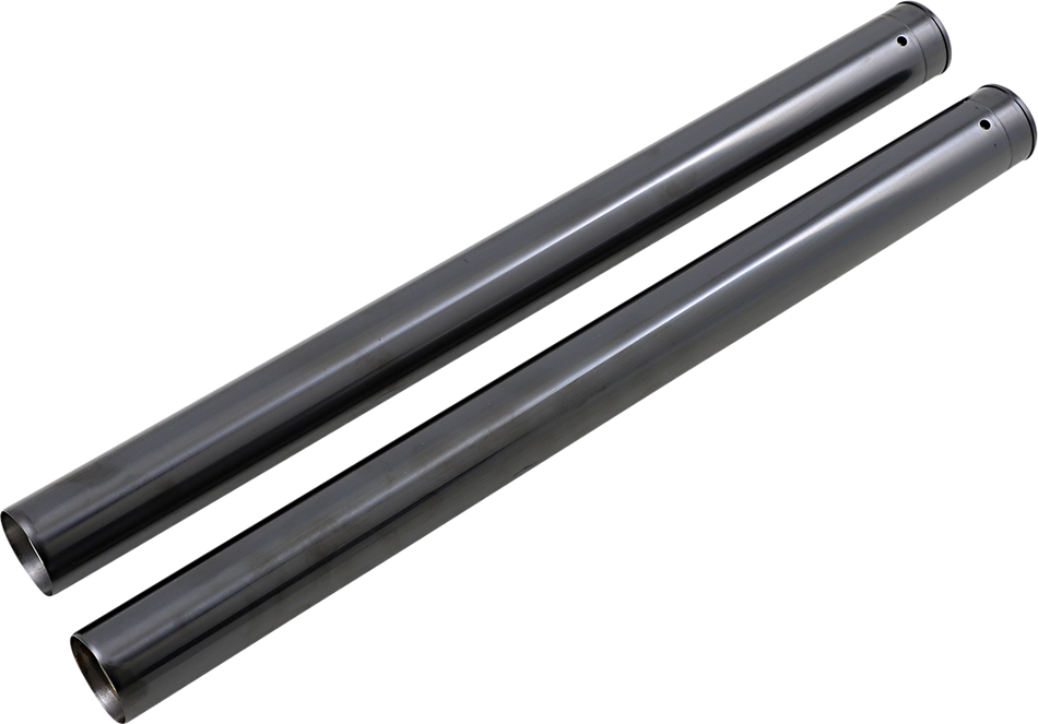 CUSTOM CYCLE ENGINEERING Black Diamond-Like Fork Tubes - 49 mm - 23.50" Length T2012DL