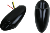 KODLIN MOTORCYCLE 3-1 Mini Fender Strut Indicator Lights - Black K68489