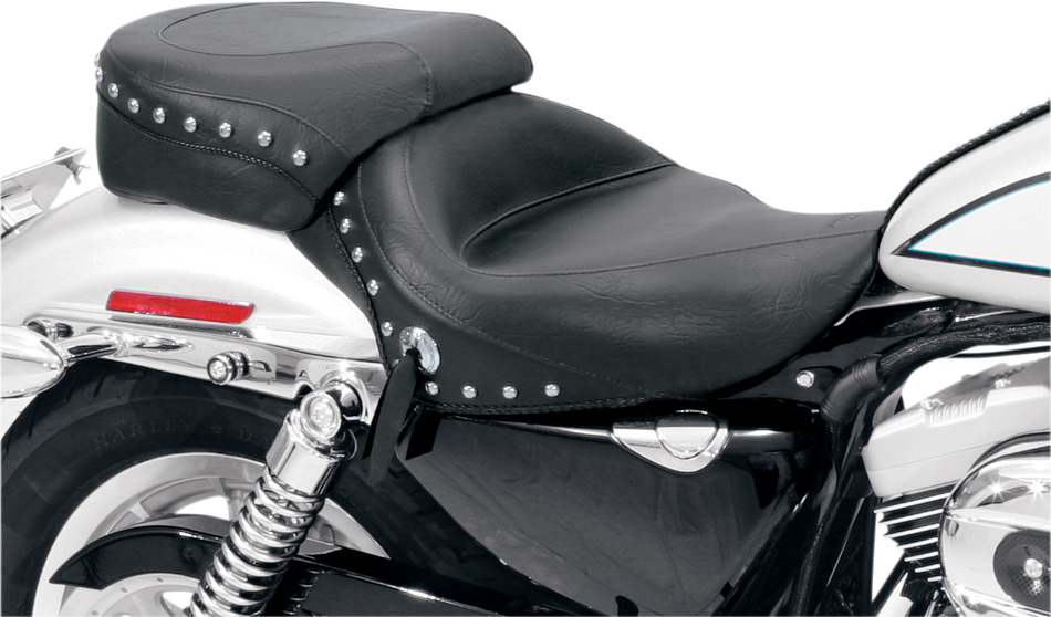 MUSTANG Wide Studded Solo Seat - XL '04+ 76153