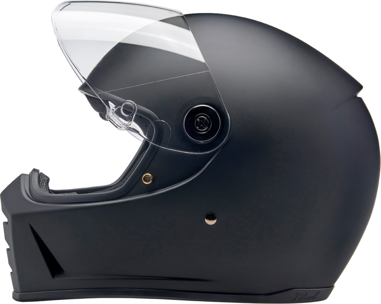 BILTWELL Lane Splitter Helmet - Flat Black - Medium 1004-201-503