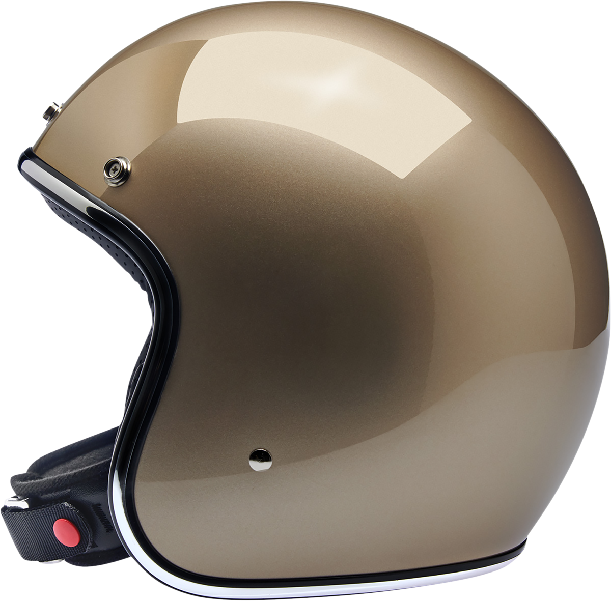 BILTWELL Bonanza Helmet - Metallic Champagne - Small 1001-328-202