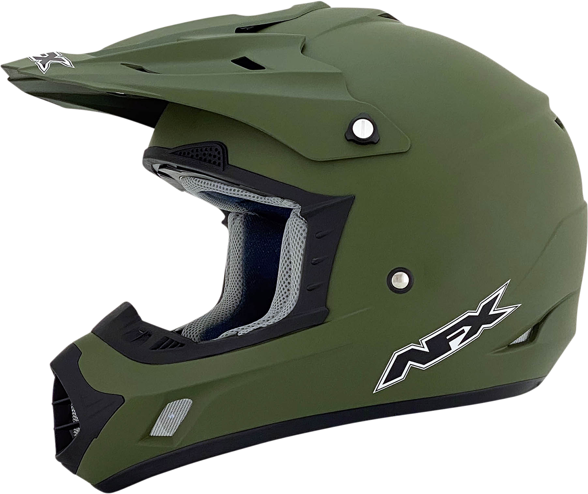 AFX Fx-17 Helmet - Flat Olive Drab - Xs 0110-4446