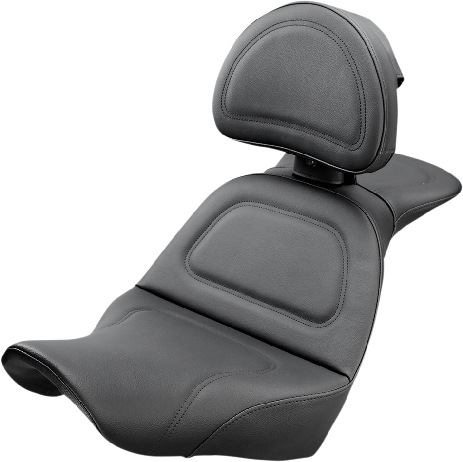 SADDLEMEN Explorer Seat - w/ Driver Backrest - FXLR/FLSB '18-'22 818-29-030