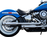 S&S CYCLE Grand National Race Mufflers for Softail - Chrome 550-0740