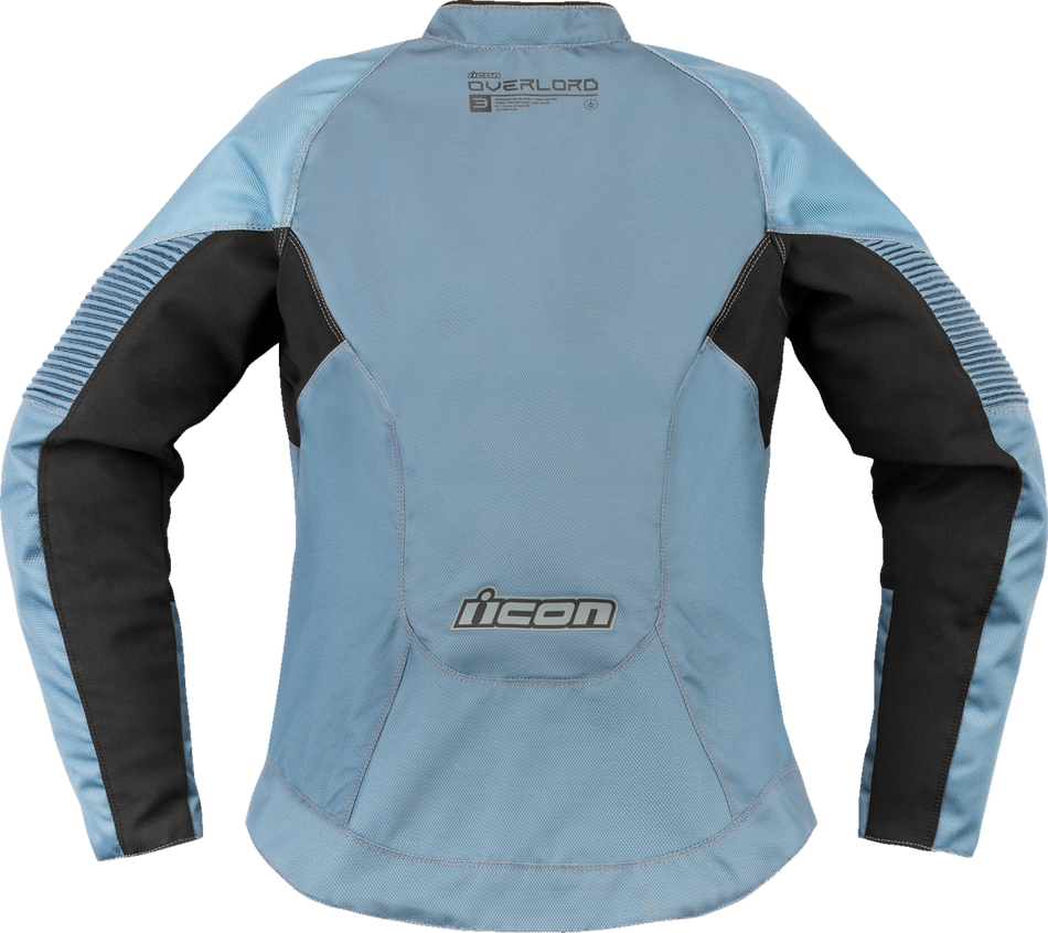 ICON Women's Overlord3™ CE Jacket - Blue - Medium 2822-1599