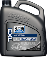 Aceite mineral BEL-RAY EXL 4T - 20W-50 - 4L 99100-B4LW 