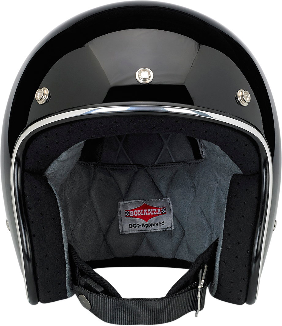 BILTWELL Bonanza Helmet - Gloss Black - XS 1001-101-201