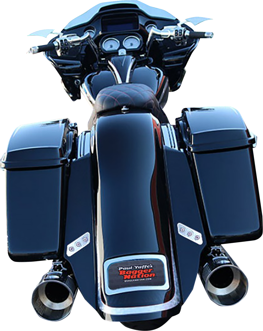 PAUL YAFFE BAGGER NATION Taillight Kit - Chrome PYO:TSLP-C