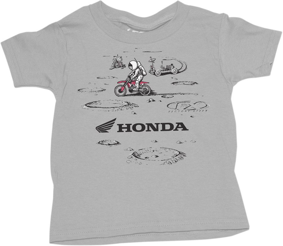 FACTORY EFFEX Toddler Honda Lunar T-Shirt - Charcoal - 3T 22-83322