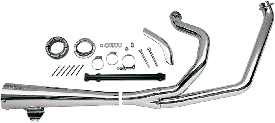 SUPERTRAPP 2:1 Exhaust - Polished 826-70884