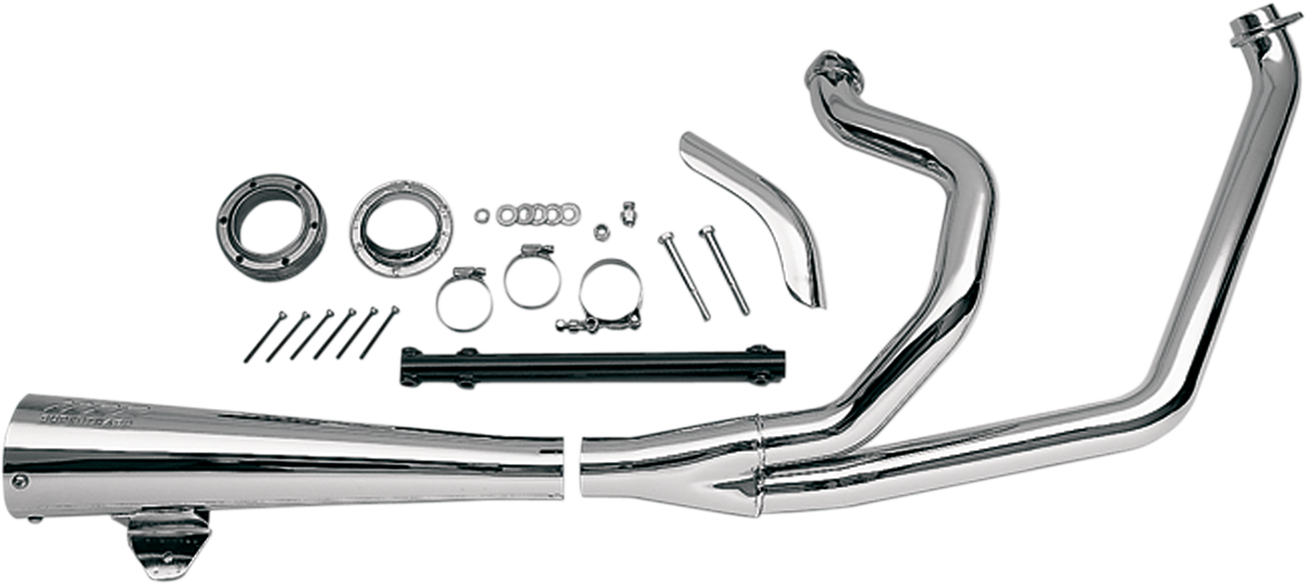 SUPERTRAPP 2:1 Exhaust - Polished 826-70884