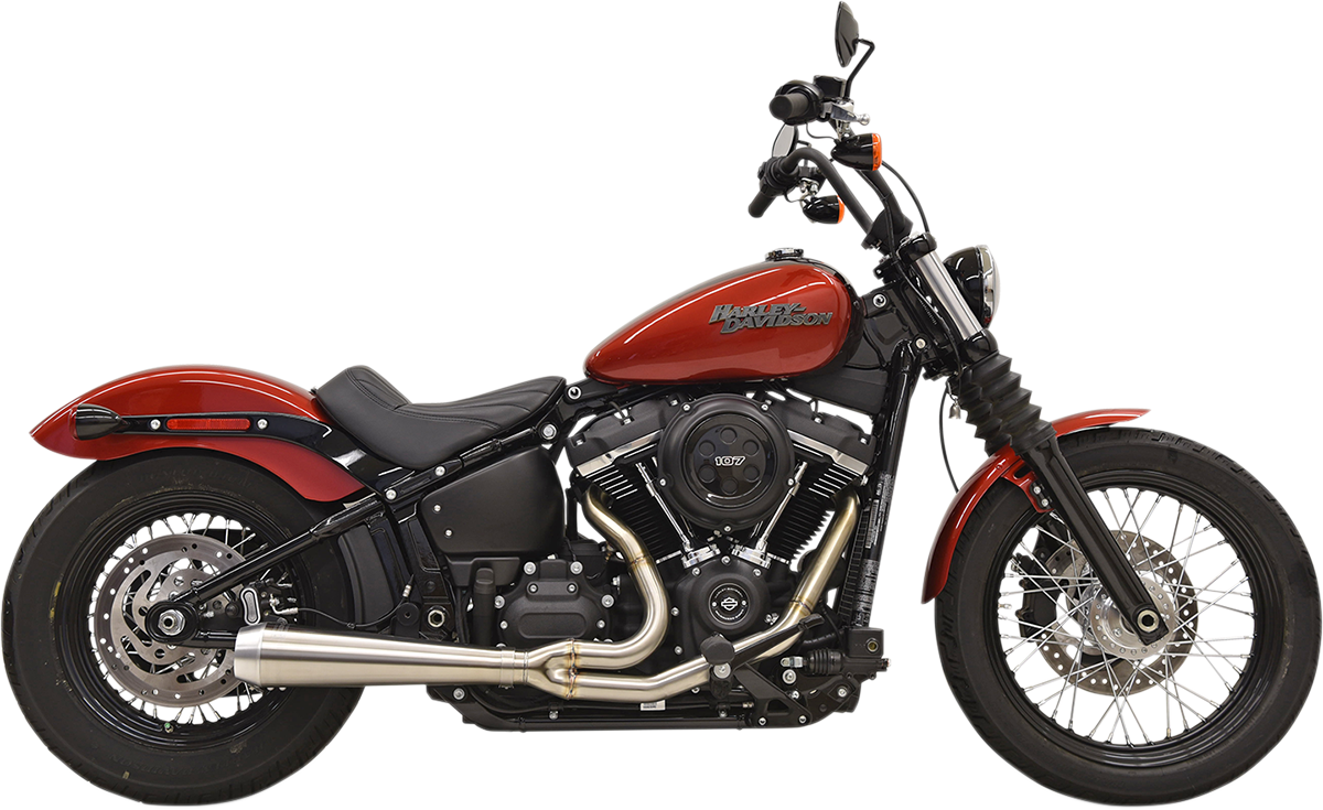 BASSANI XHAUST 2:1 Exhaust - Stainless Steel 1S72SS