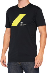 100% Athol Tech T-Shirt - Black - Small 35025-001-10