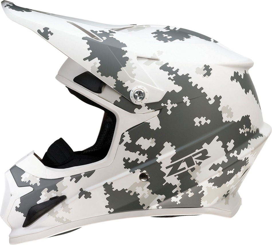 Z1R Rise Helmet - Snow Camo - White/Gray - Medium 0120-0714