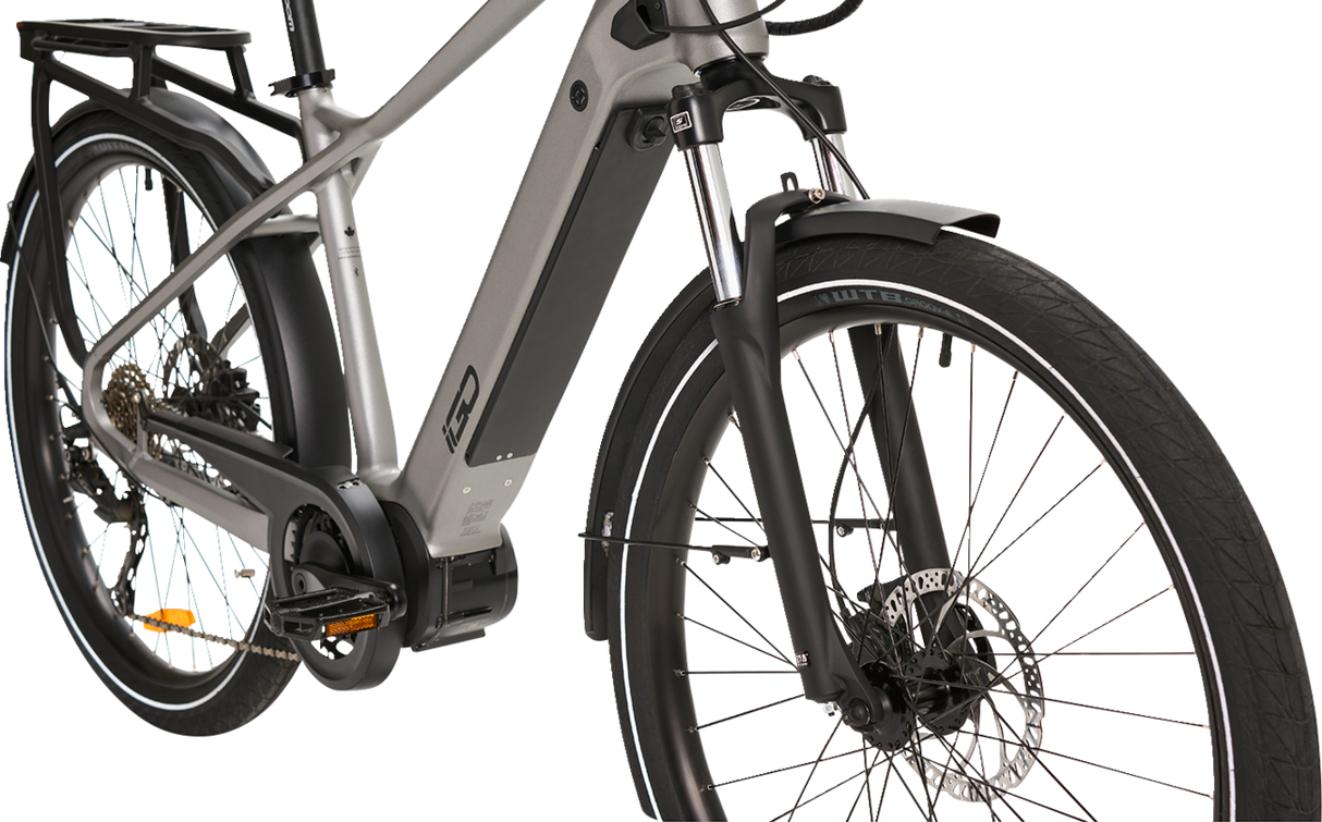 IGO ELECTRIC BIKES Discovery Yorkville LS E-Bike - Platinum - Hybrid  100-222-000