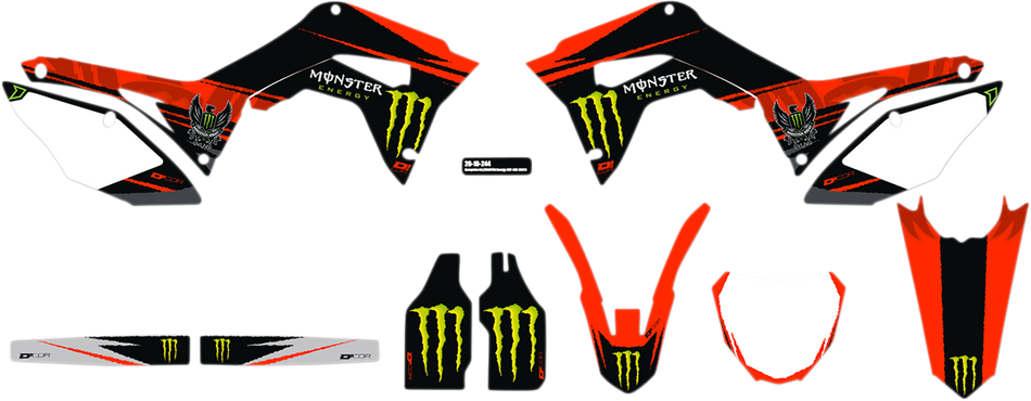 D'COR VISUALS Graphic Kit - Monster Energy 20-10-244