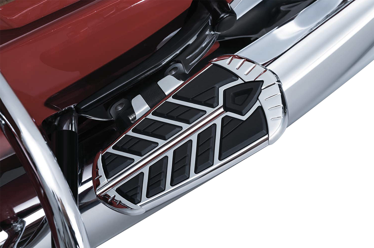 KURYAKYN Spear Floorboard Insert - Passenger - Chrome 5656