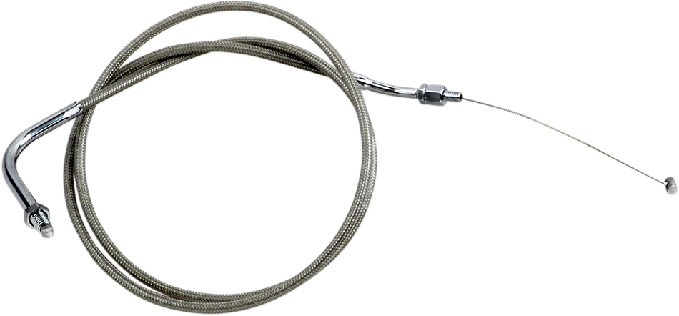 MOTION PRO Throttle Cable - Push - XV19 - Stainless Steel 65-0302