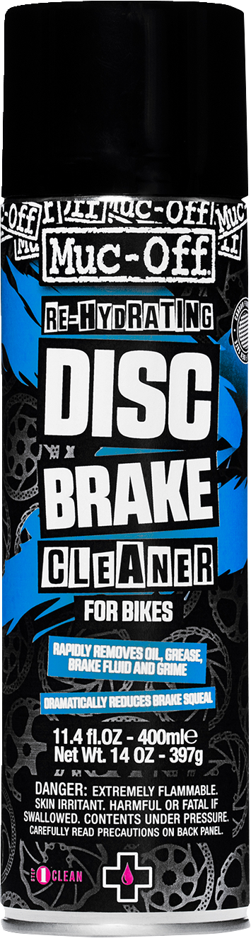 MUC-OFF USA E-Bike Disc Brake Cleaner - 400 ml - Aerosol 913US