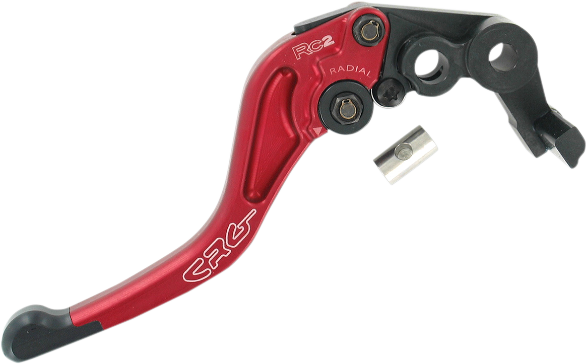 CRG Brake Lever - RC2 - Short - Red 2RN-521-H-R