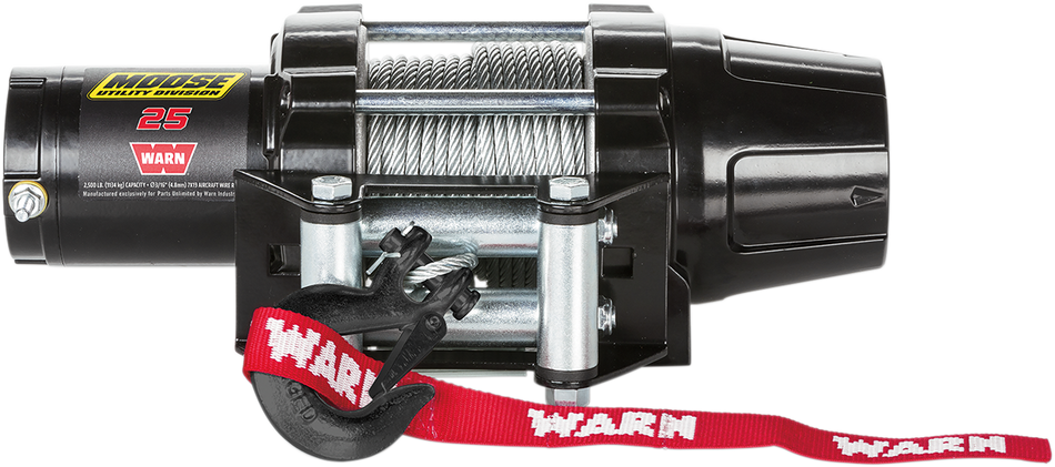 MOOSE UTILITY 2500 LB Winch - Synthetic Rope 101600
