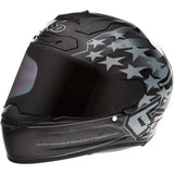 6D ATS-1R Helmet - Patriot - Black - XL 30-0608