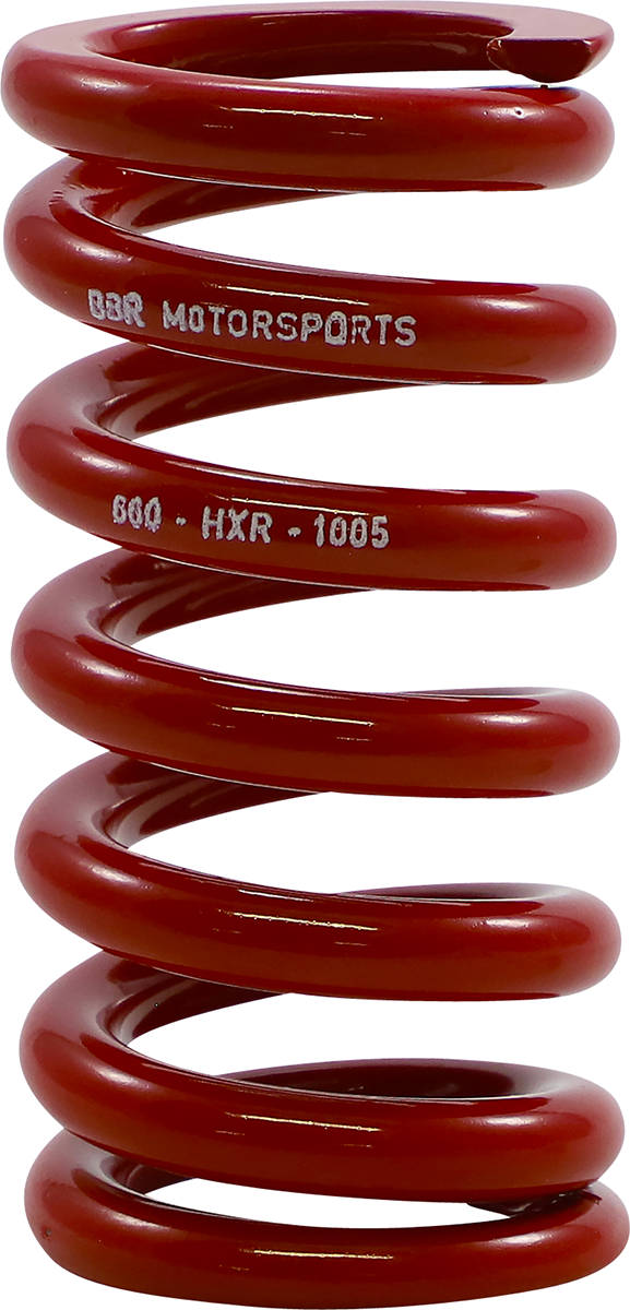 BBR MOTORSPORTS Rear Shock - Red - Spring Rate 975 lbs/in 660-HXR-1005