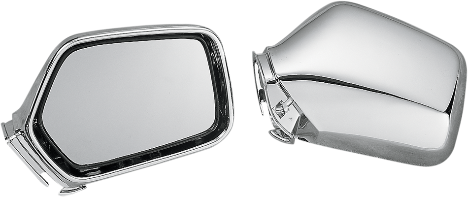 SHOW CHROME Mirror - Side View - Rectangle - Chrome 2-445