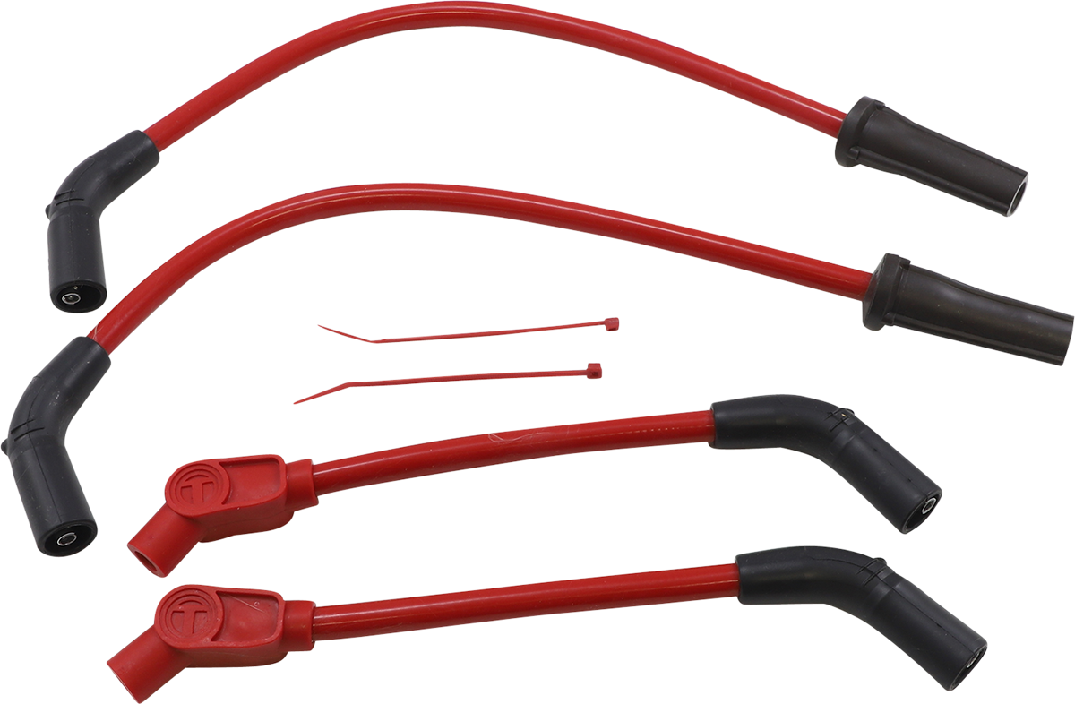 SUMAX Spark Plug Wires - 10.4 mm - Red 49238