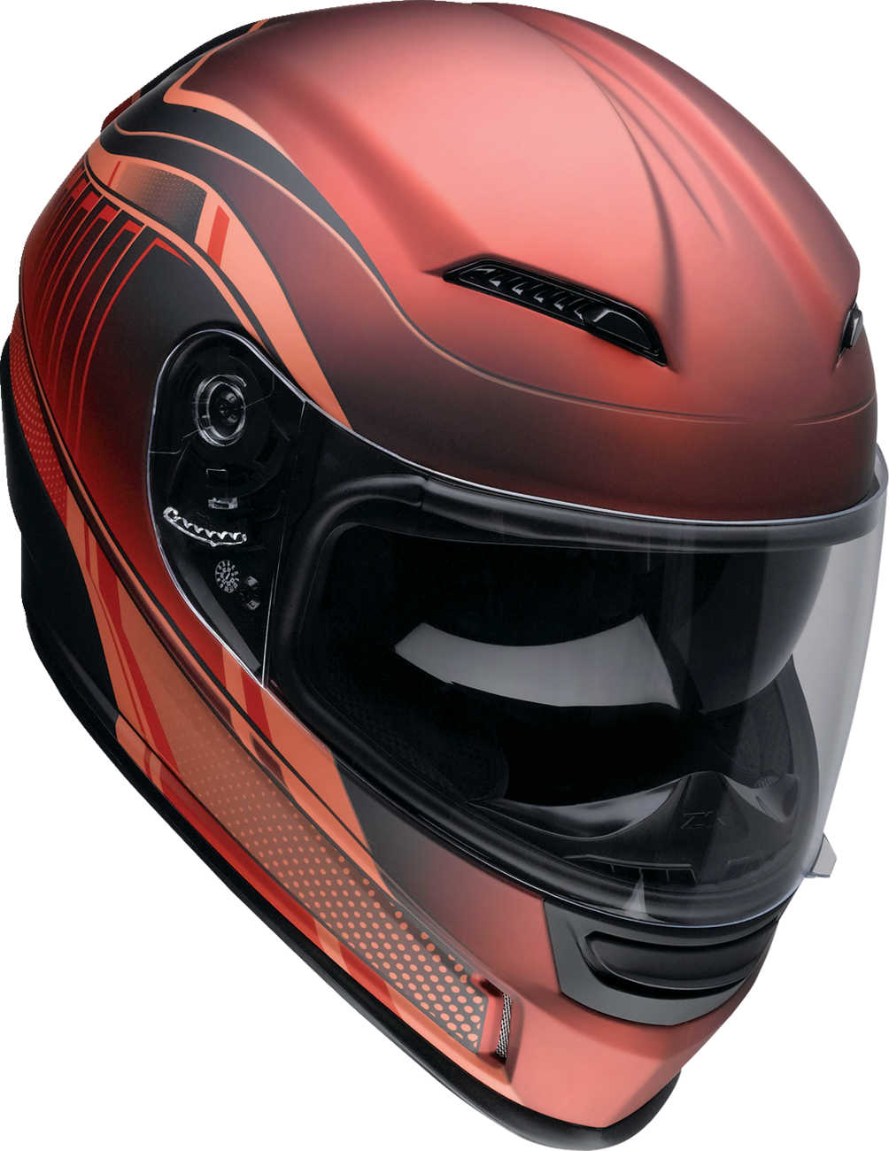 Z1R Jackal Helmet - Dark Matter - Red - XS 0101-14848