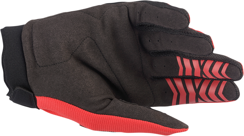 ALPINESTARS Full Bore Gloves - Bright Red/Black - Medium 3563622-3031-M
