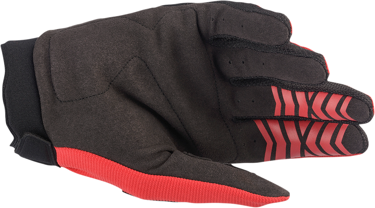 Guantes ALPINESTARS Full Bore - Rojo brillante/Negro - Grande 3563622-3031-L 