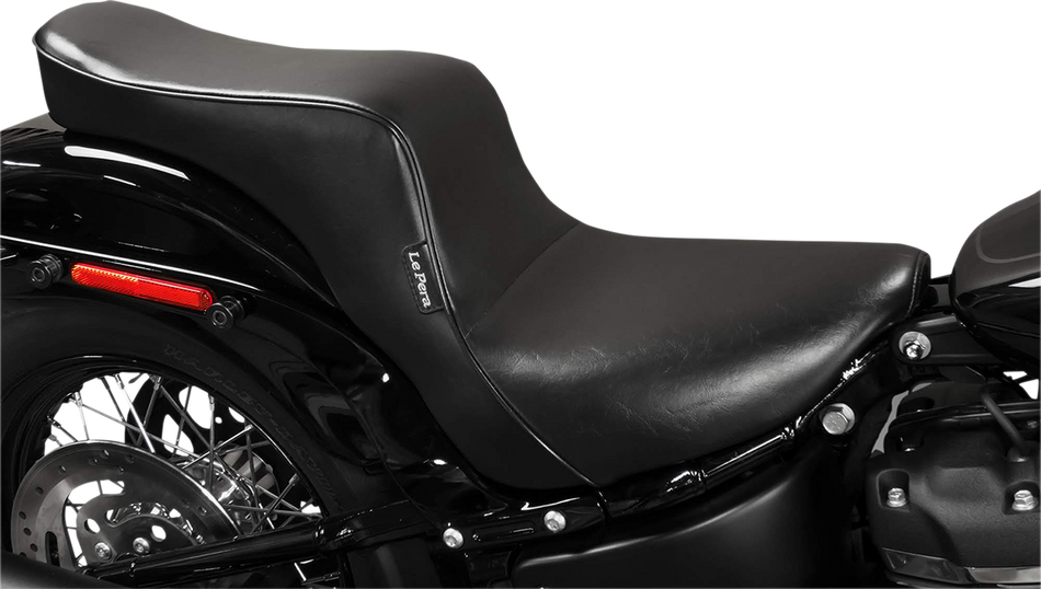 LE PERA Cherokee Seat - Smooth - Black - Softail '18+ LYB-020