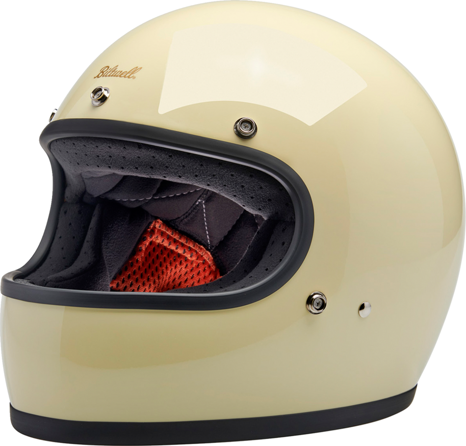 BILTWELL Gringo Helmet - Gloss White - Large 1002-102-504