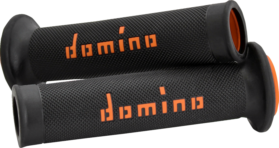 Puños DOMINO - MotoGP - Doble compuesto - Negro/Naranja A01041C4540 