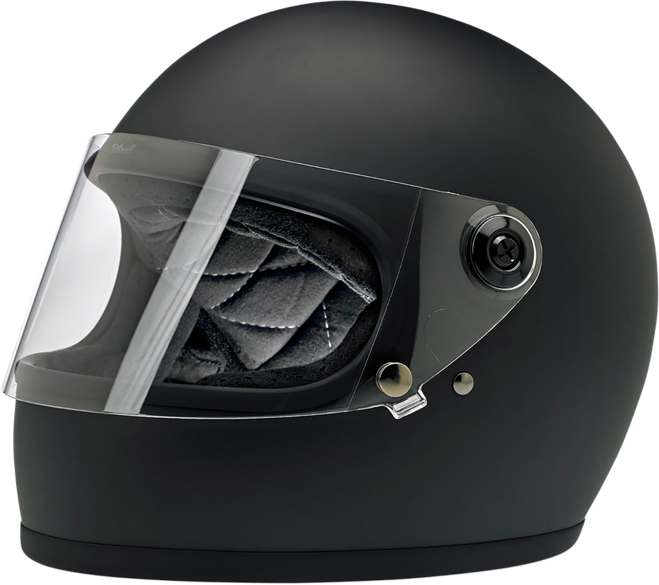 BILTWELL Gringo S Helmet - Flat Black - Small 1003-201-102