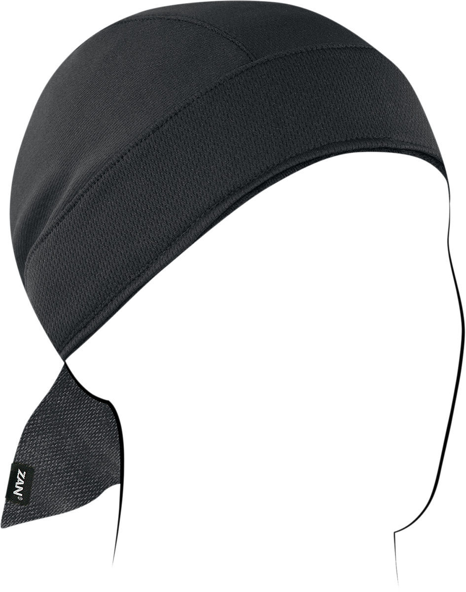 ZAN HEADGEAR Flydanna Micro-Mesh Polyester Headwrap - Black ZM114