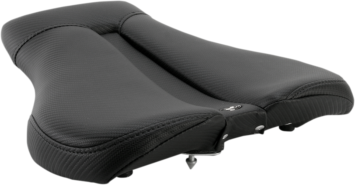 SADDLEMEN Gel Channel Track Carbon Fiber Sport Seat - Black - Triumph 0810-T014