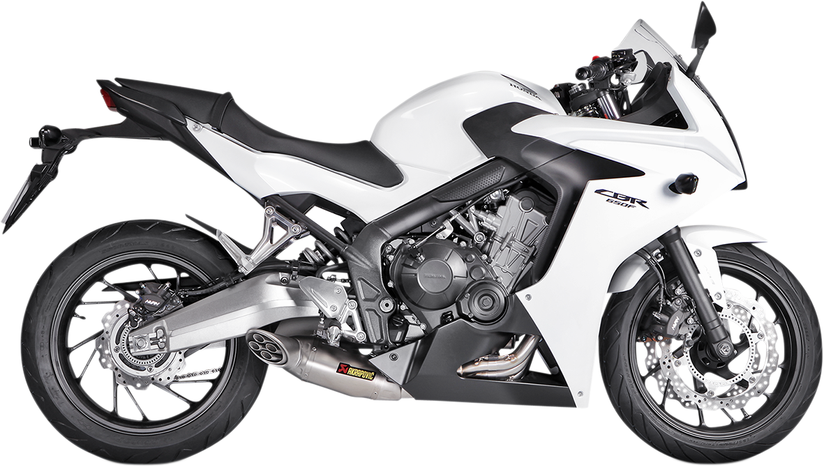 Escape de carrera AKRAPOVIC - Titanio CB650F 2014-2016 S-H6R12-HAFT 1810-2291 