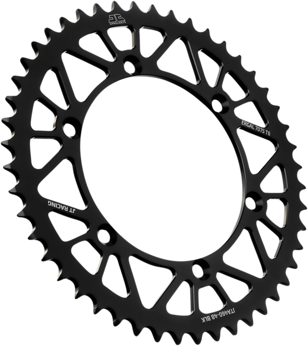 JT SPROCKETS Rear Sprocket - Kawasaki - Black - 48 Tooth JTA460.48BLK