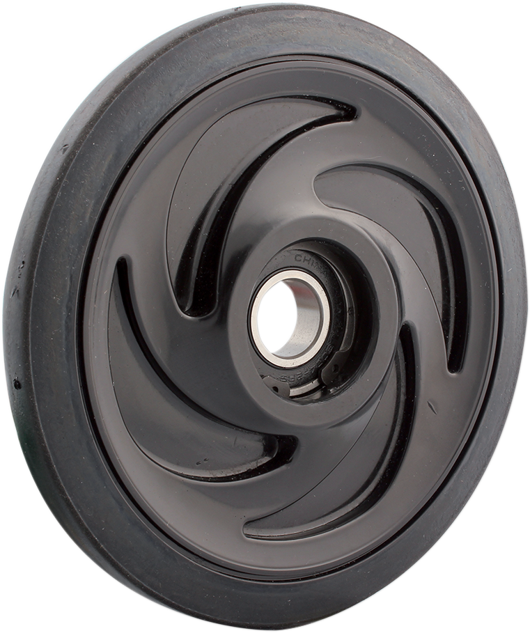 KIMPEX Idler Wheel with Bearing 6004-2RS - Black - Group 15 - 6.38" OD x 20 mm ID 298934