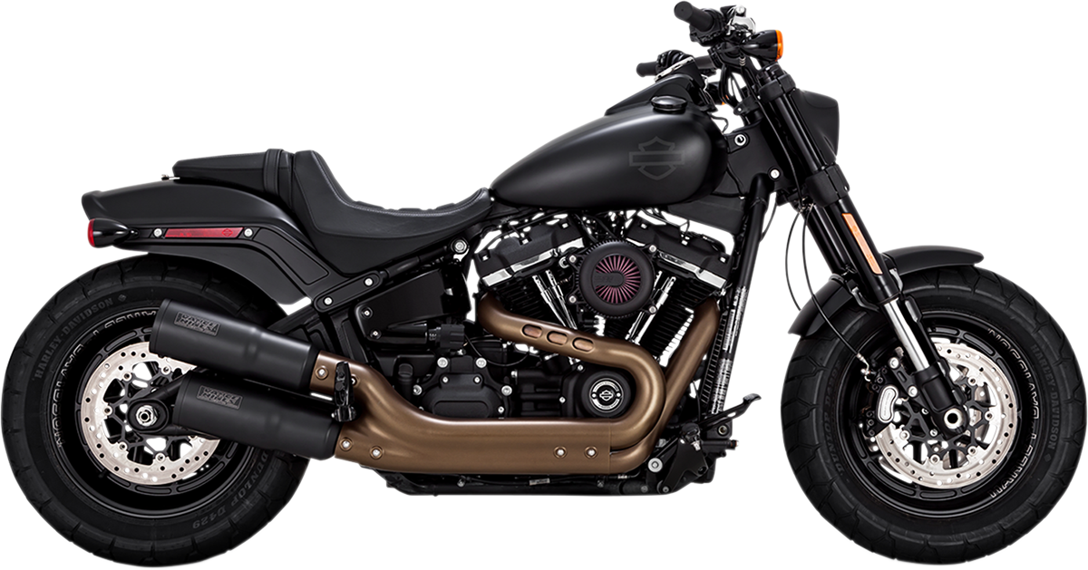 VANCE &amp; HINES Schwarze Hi-Output-Schalldämpfer 46547