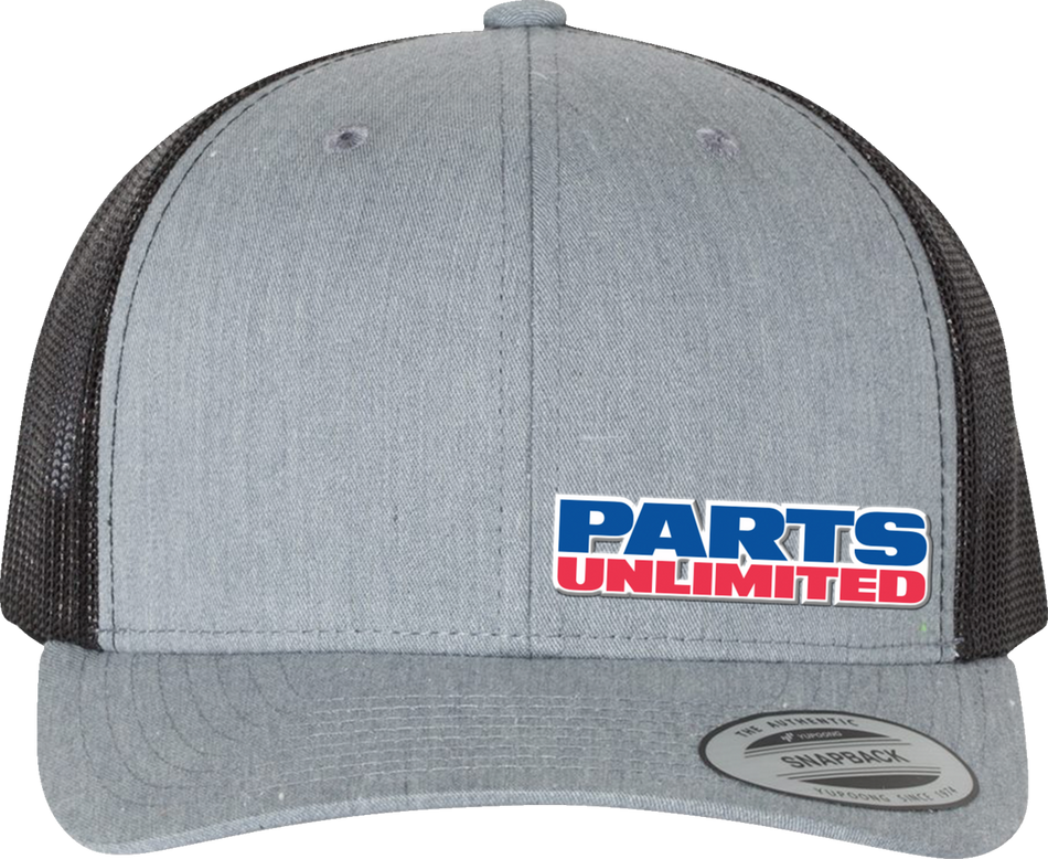 Parts Unlimited Hat - Gray/Black Np22s-H808